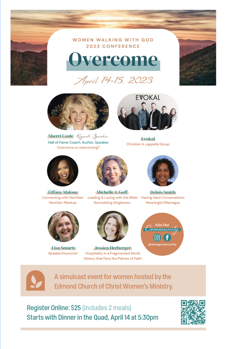 4/14: Women Walking with God Conference – Britton Road Church of Christ